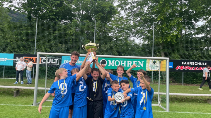 U12 der Admira triumphiert beim Champions League Turnier in Wolfurt