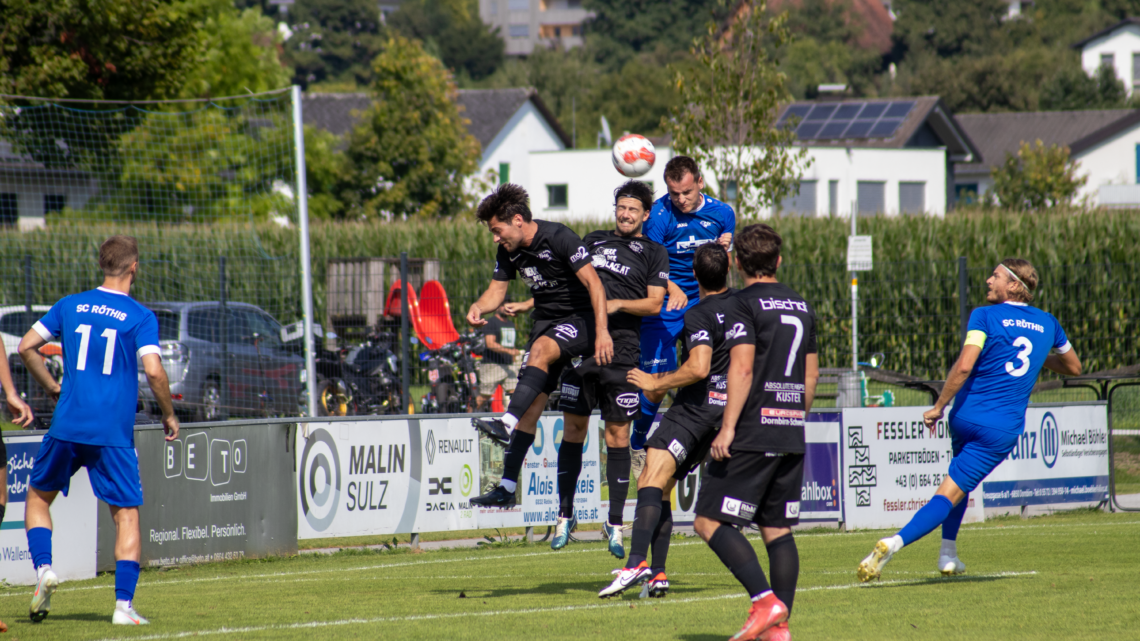 Spielbericht: SC Röthis – SC Admira Dornbirn 3:1 (1:0)